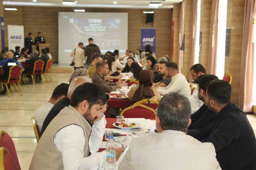AFAD çalıştayında Şırnak’ın 2027-2031 afet riskleri değerlendirildi